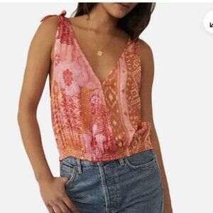 Free People Tied To You Tank, L, NWOT, Lemonade Combo